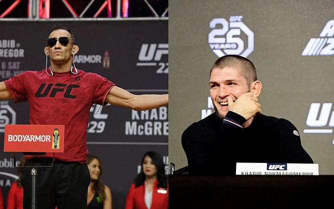 "For what? To give you another L?" - Fans criticize Tony Ferguson for claiming he'll bring Khabib Nurmagomedov out of retirement