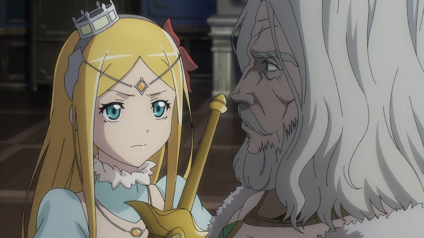 Princess Renner and King Ramposa III - Overlord IV (Image via Madhouse)