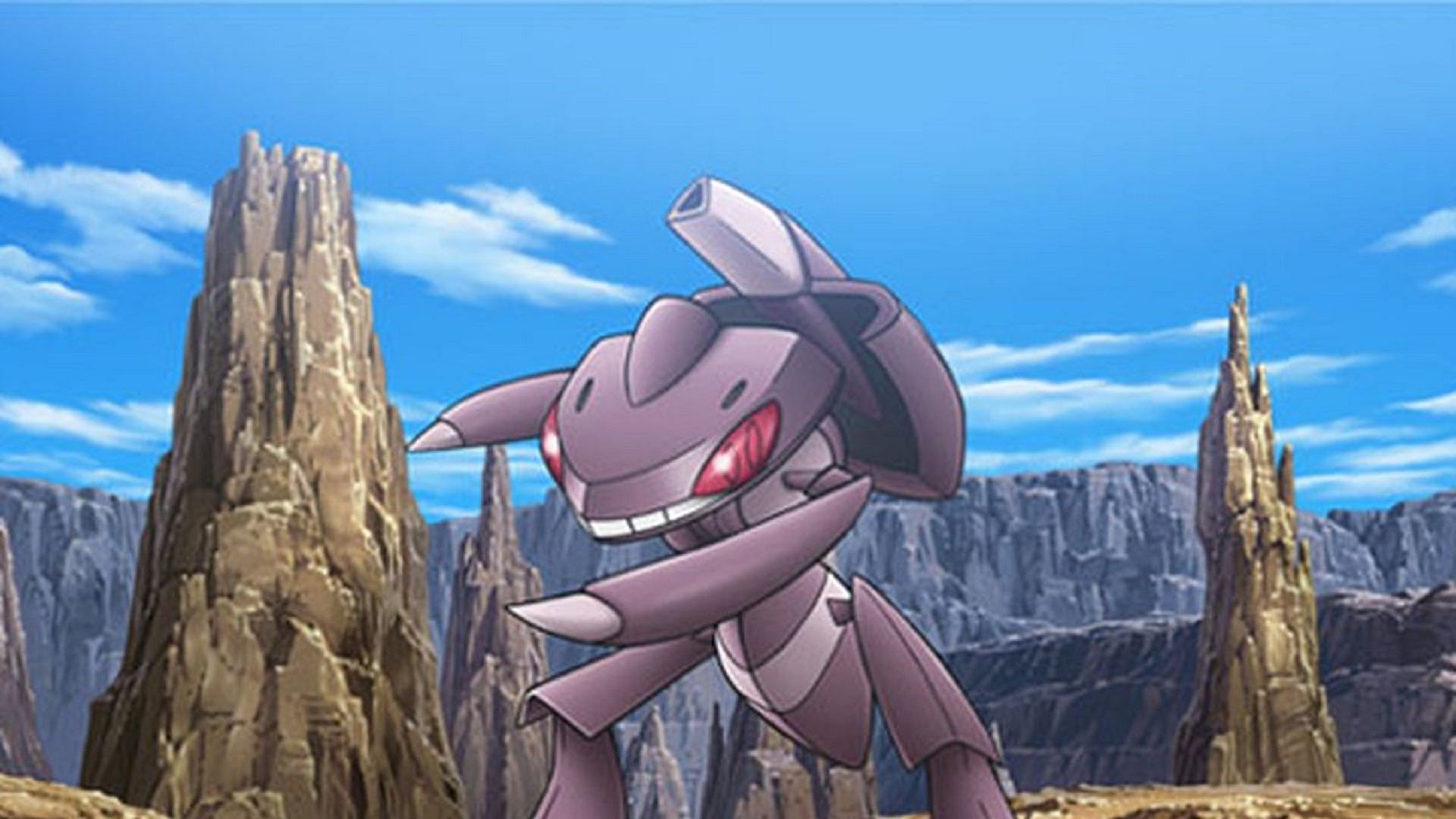 Genesect in the anime (Image via The Pokemon Company)