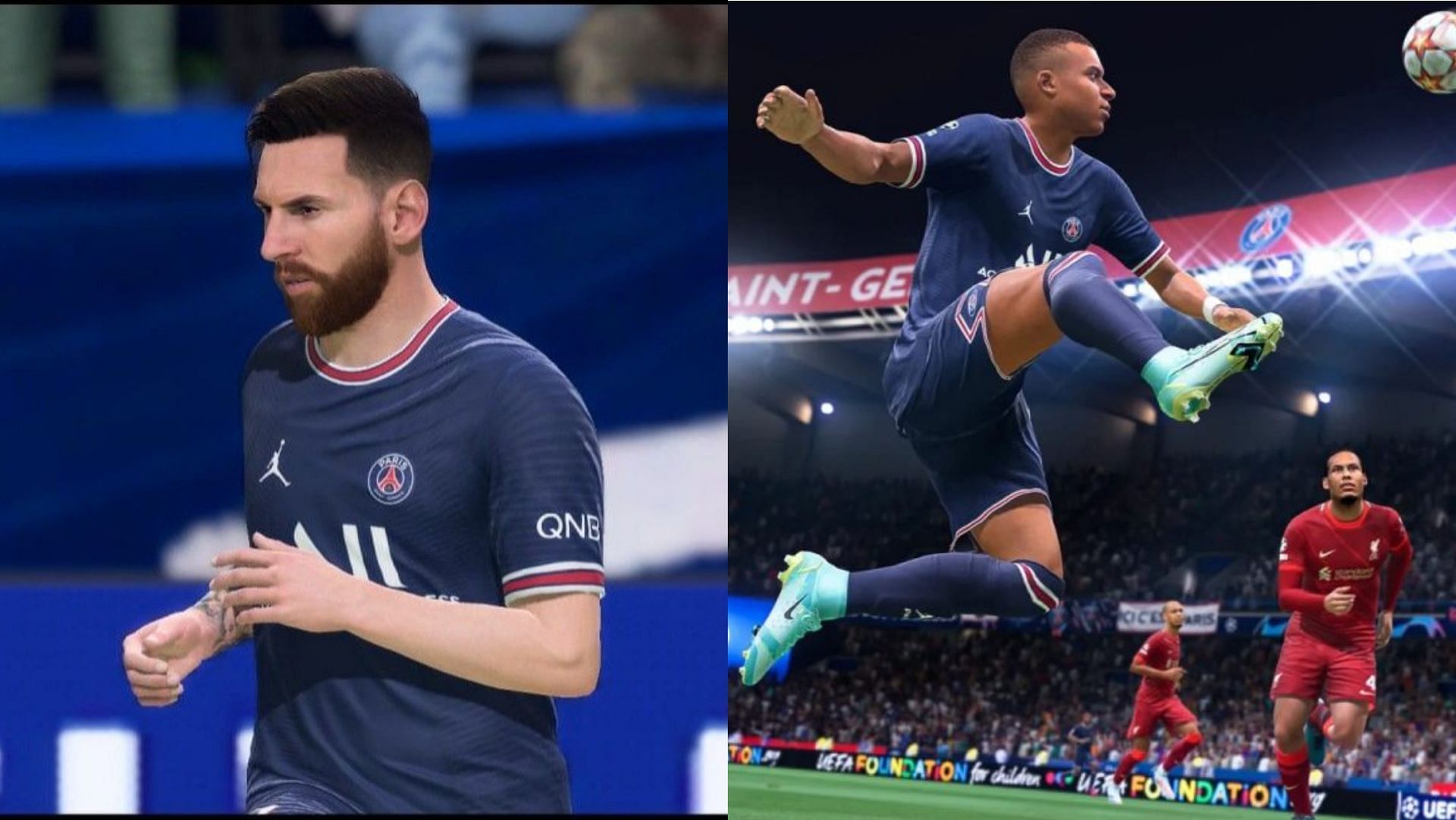 PSG has the highest representatives in the top 23 cards (Images via EA Sports)
