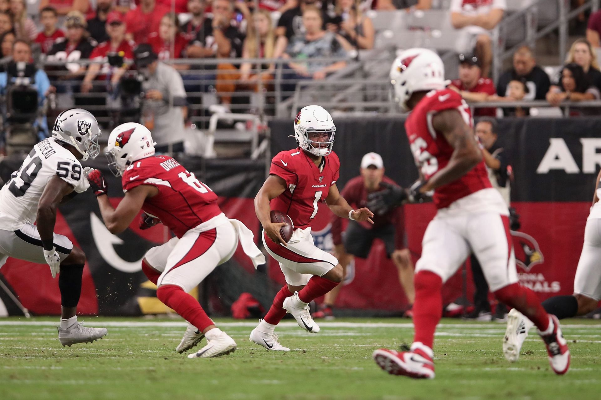 Cardinals-Raiders injury report: Rondale Moore, Andy Isabella