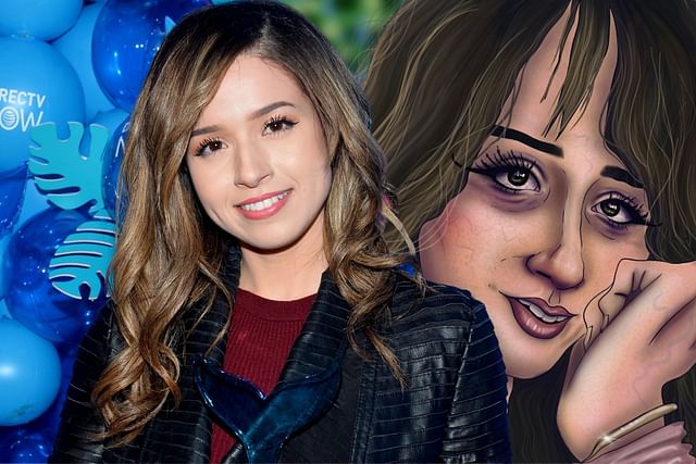 Artist turns Pokimane into the stuff of nightmares in viral artwork