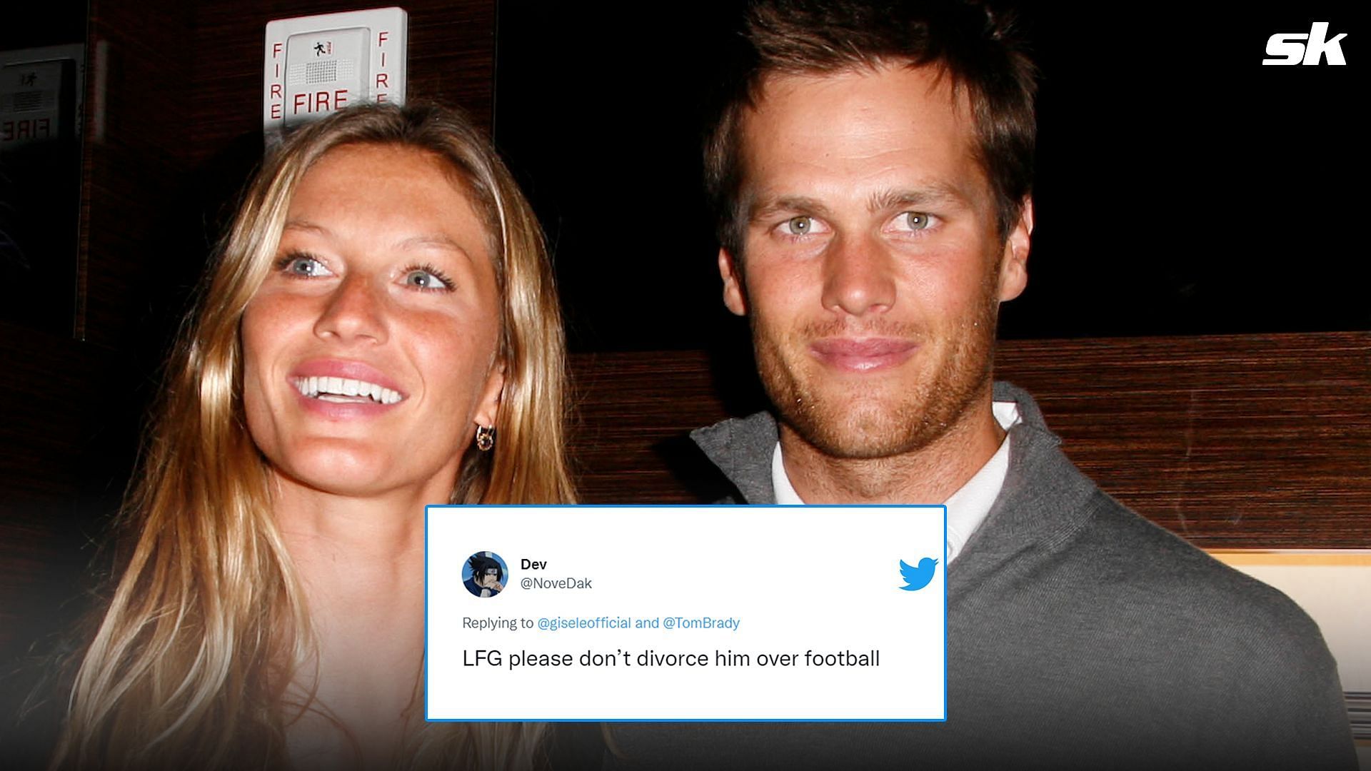 NFL fans want Gisele Bundchen and Tom Brady back together after