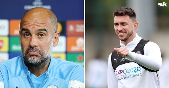 Pep Guardiola provides fitness update on Aymeric Laporte and 2 other Manchester City stars ahead of Champions League game against Dortmund