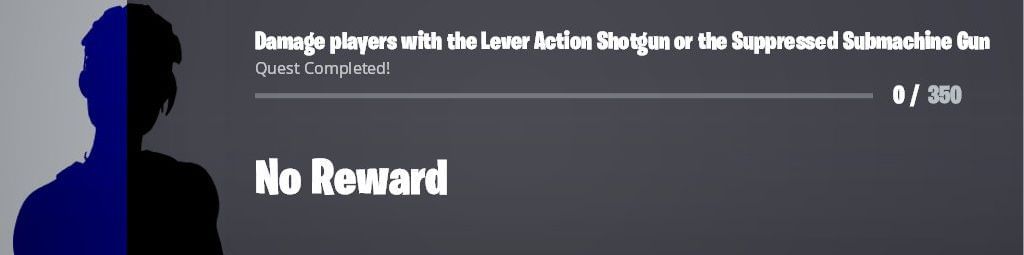 Inflict 350 damage on players with the Lever Action Shotgun or the Suppressed Submachine Gun to earn 20,000 XP (Image via Twitter/iFireMonkey)