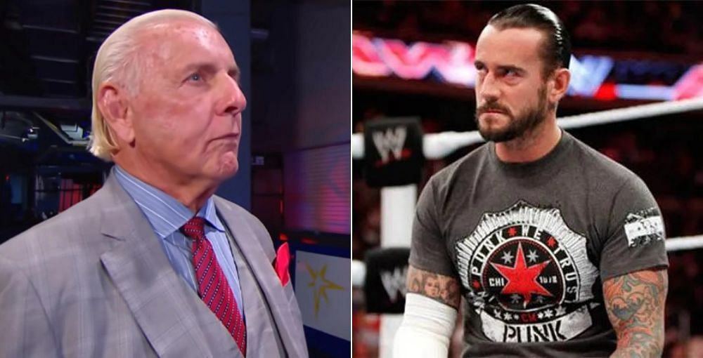 2x WWE Hall of Famer Ric Flair and CM Punk