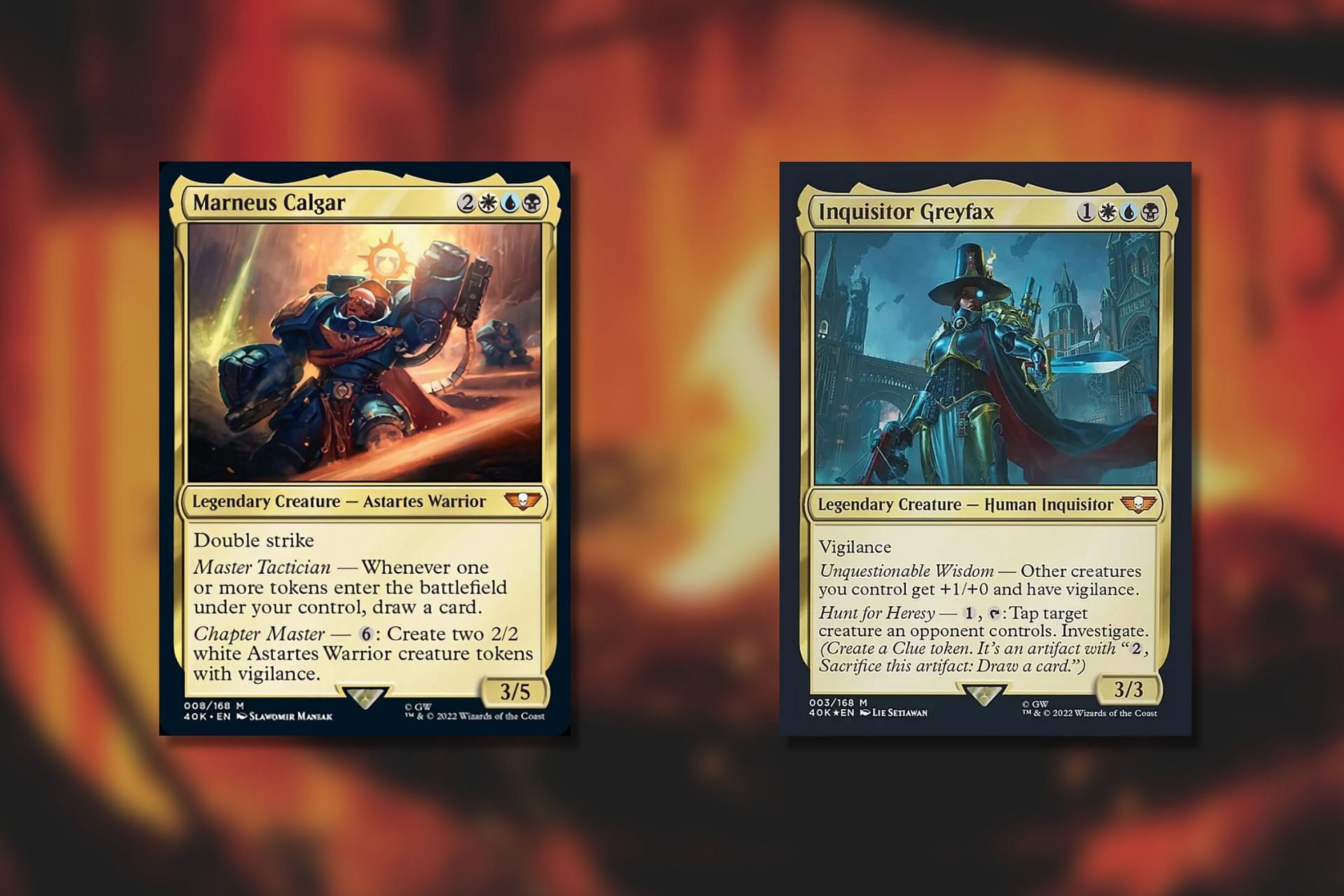 The Imperium of Man have arrived in Magic: The Gathering (Image via Wizards of the Coast)