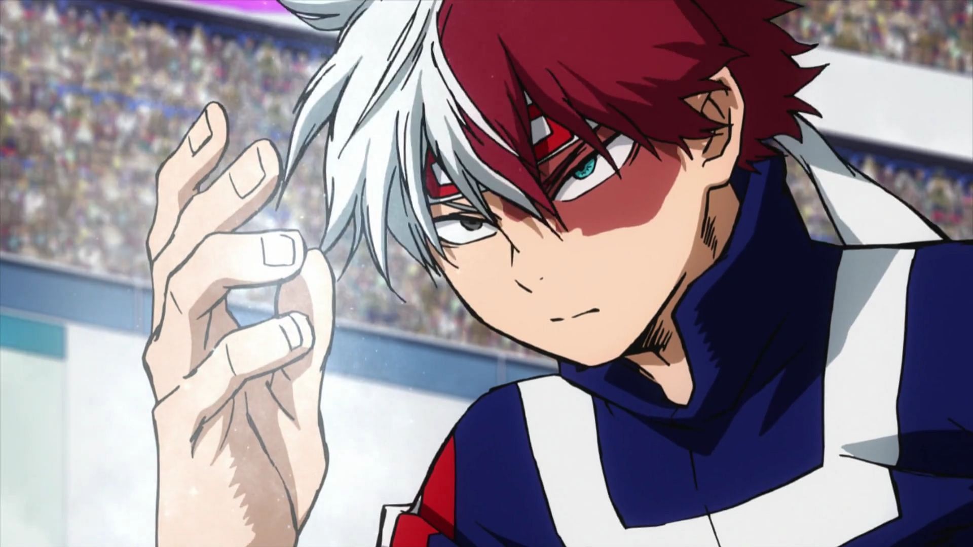 Shoto as seen in My Hero Academia (Image via Studio Bones)