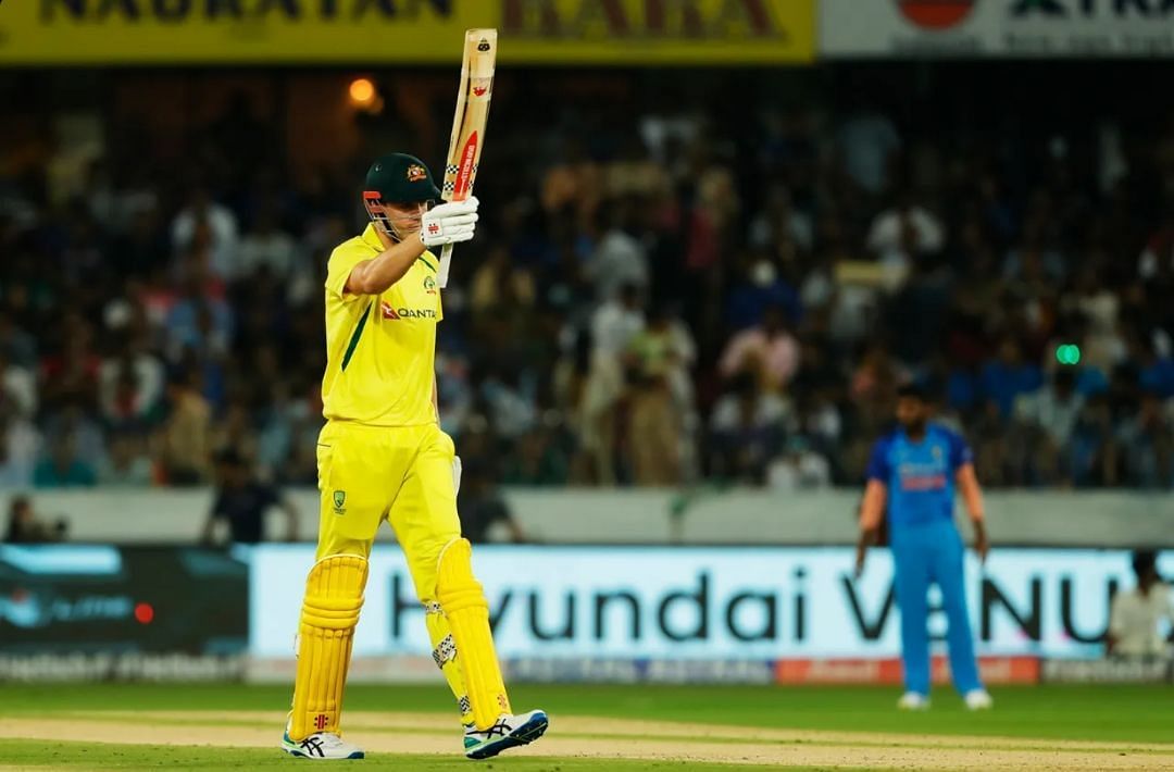 Cameron Green was perhaps Australia&#039;s best player from the series [Pic Credit: BCCI]