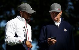 “At least you’re watching everything on TV” – Davis Love III calls Tiger Woods amid Presidents Cup, says he misses it