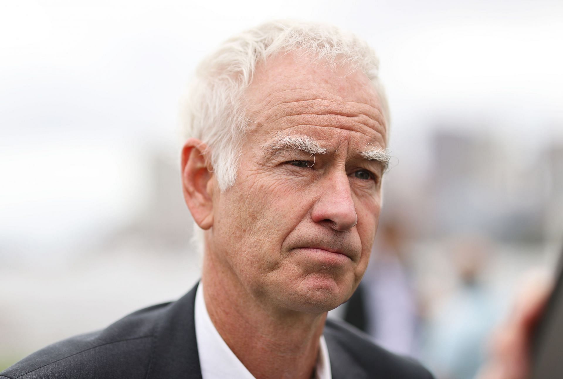 John McEnroe pictured at the 2021 Laver Cup.