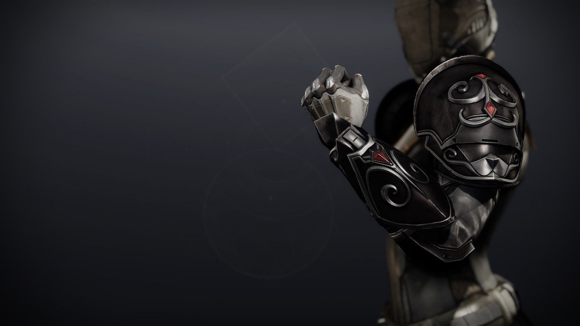 The Knightly Noir Gauntlets (Image via Bungie)