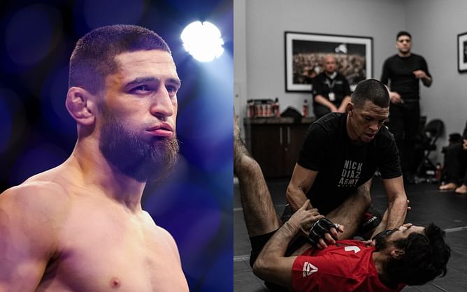 "He does not agree with the judges" - Chael Sonnen explains why Nate Diaz will go to ground with Khamzat Chimaev "without a huge struggle"