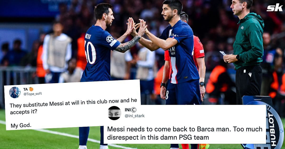 Fans fume with PSG treatment of Messi