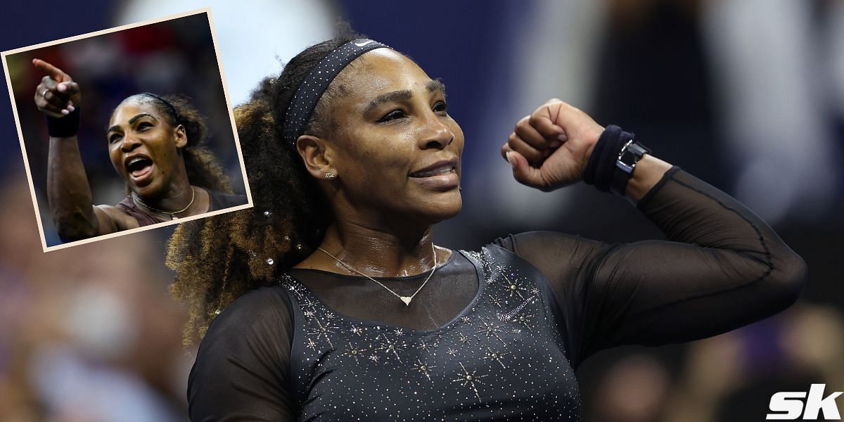 Serena Williams stood up for Anett Kontaveit during the R2 match