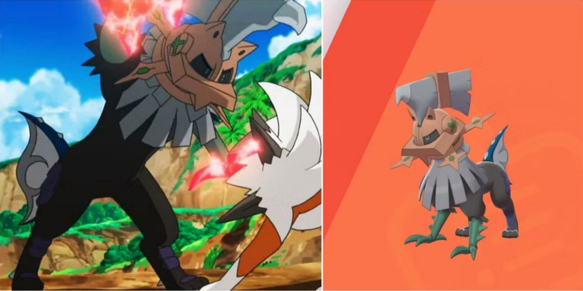 Type: Null in the anime and Pokemon Sword and Shield (Image via The Pokemon Company/Game Freak)