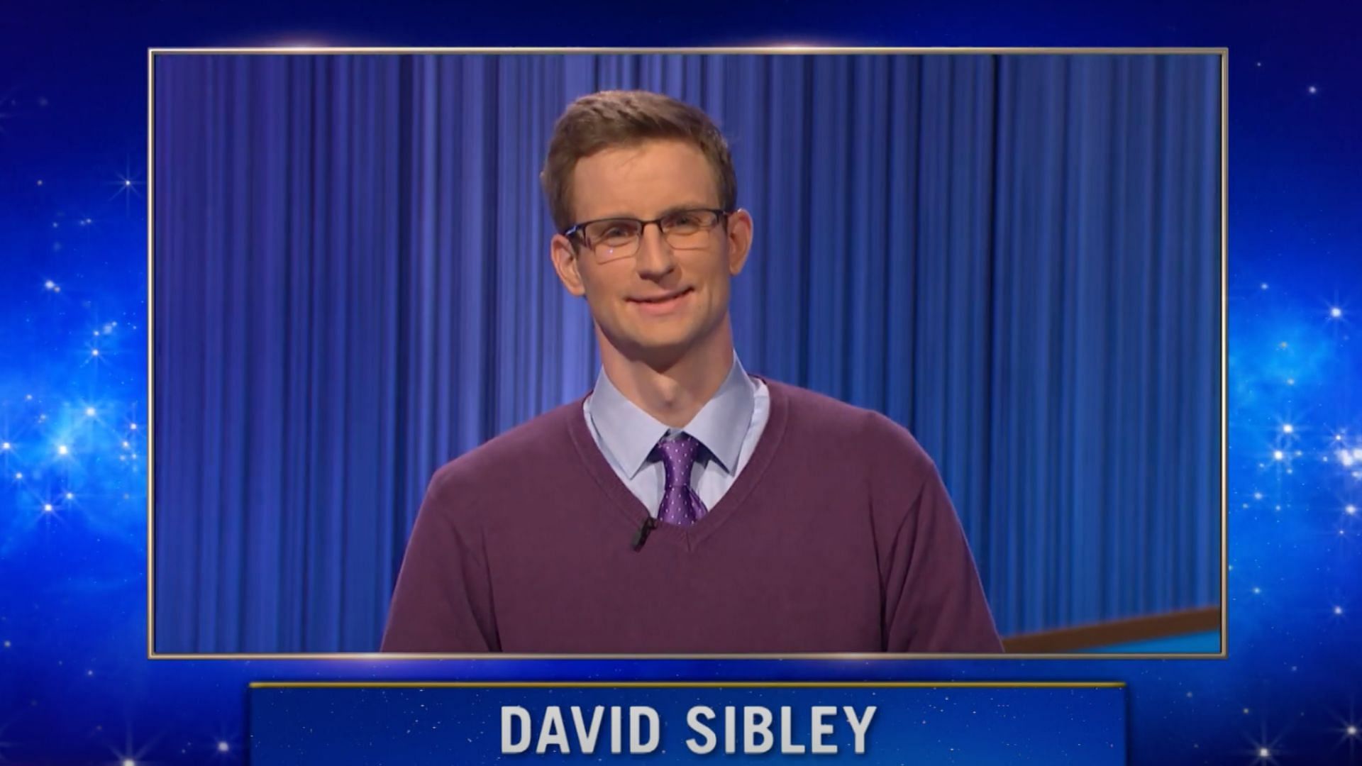 David Sibley: Tonight&#039;s winner (Image via Jeopardy)