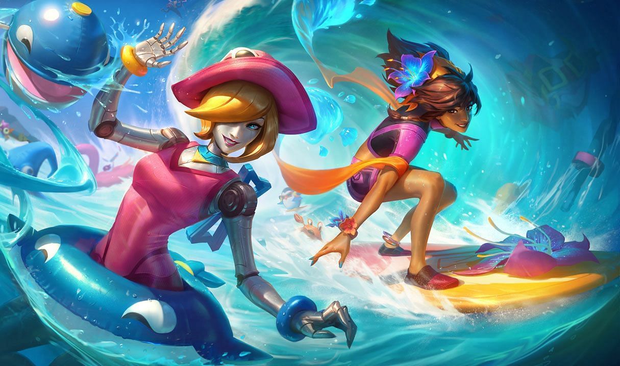 Pool Party Taliyah is on discount this week (Image via Riot Games)