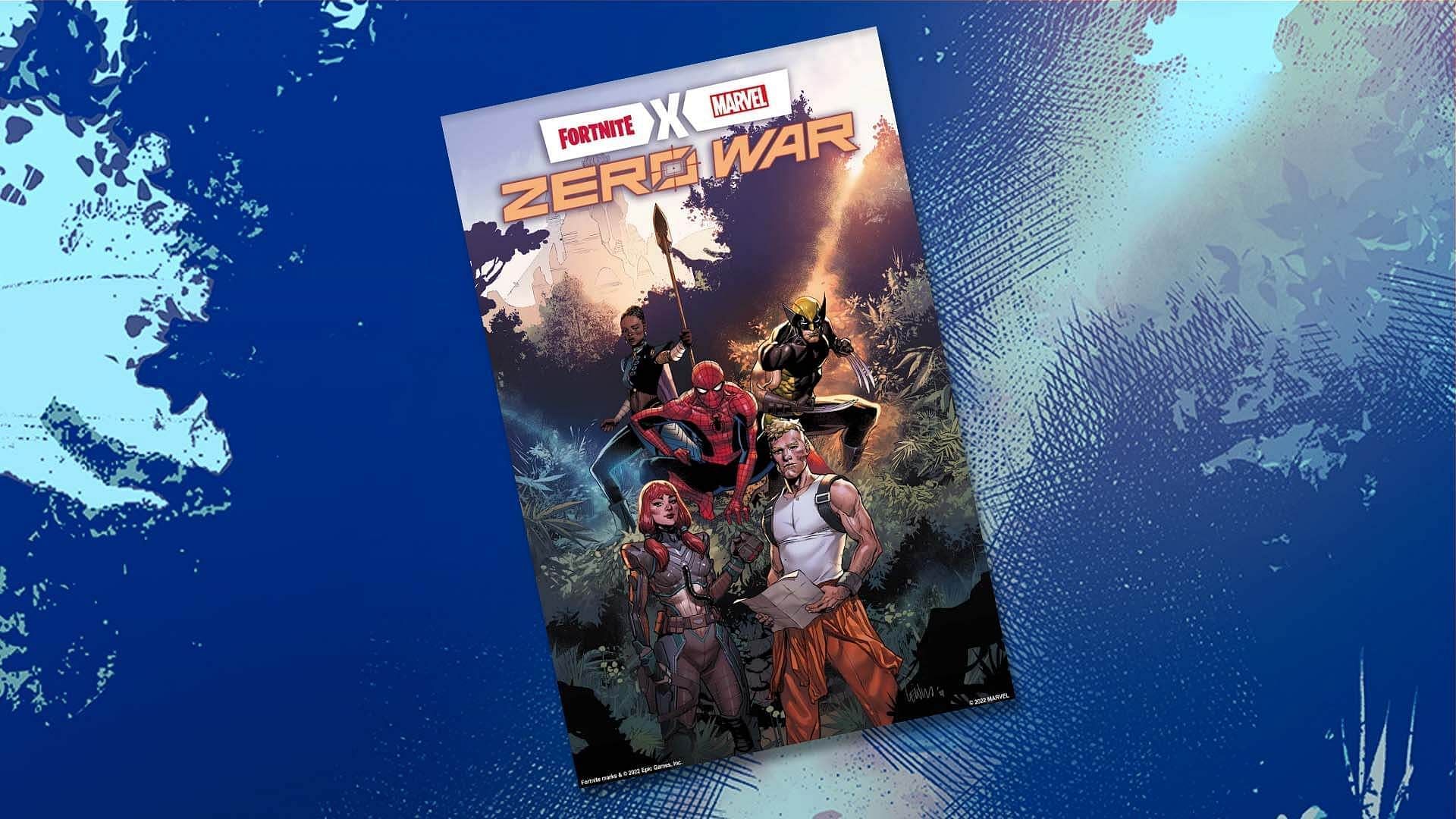 Zero War comic cover (Image via Epic Games)