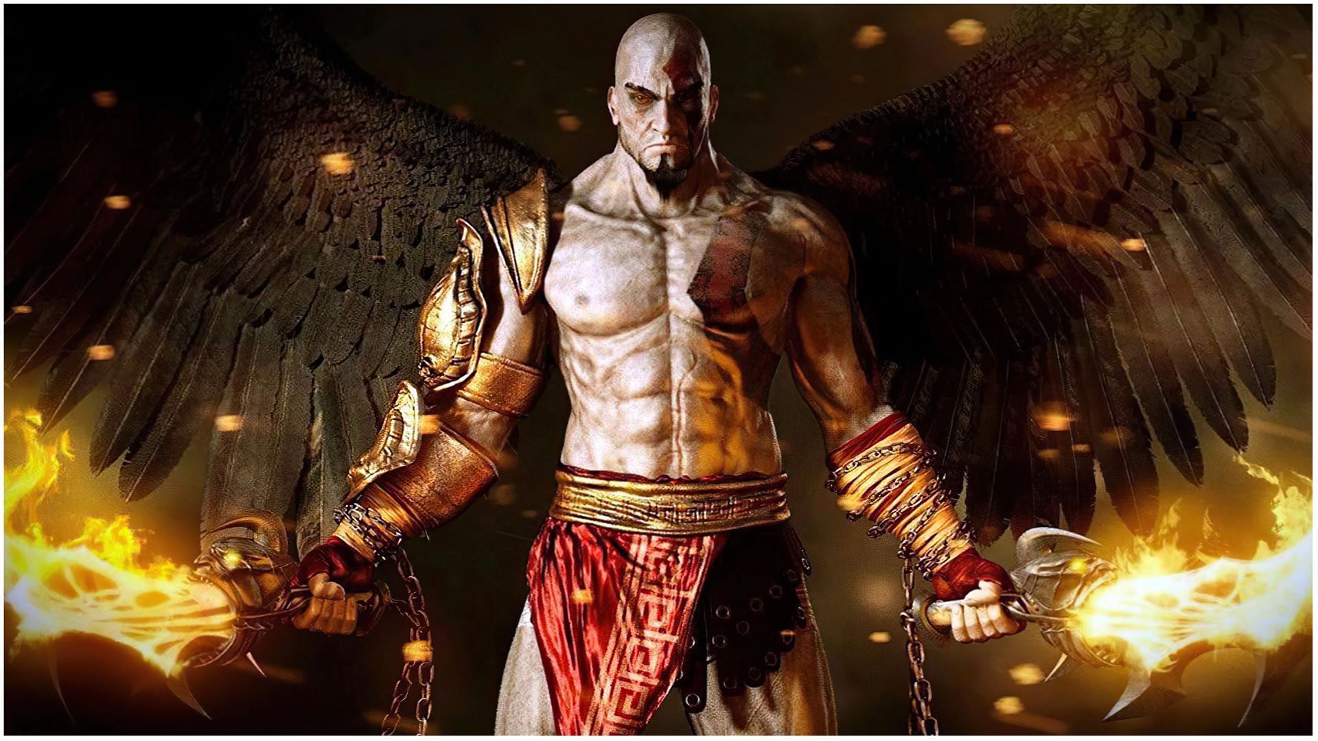 Kratos as seen in God of War 3 (Image via PlayStation)