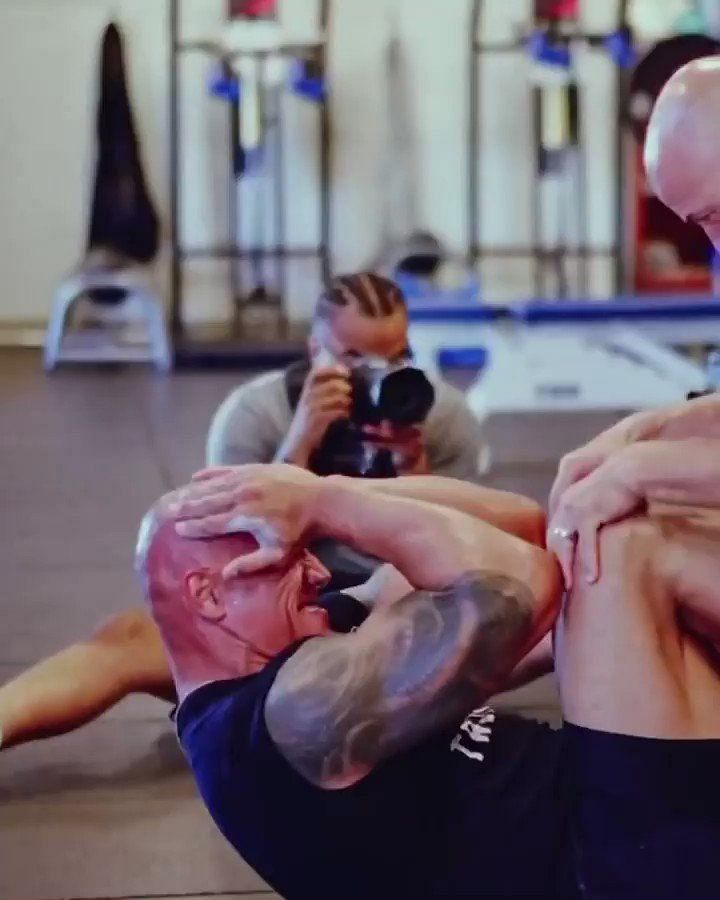 The Rock and Aaron Donald Shared an Intense Workout Session