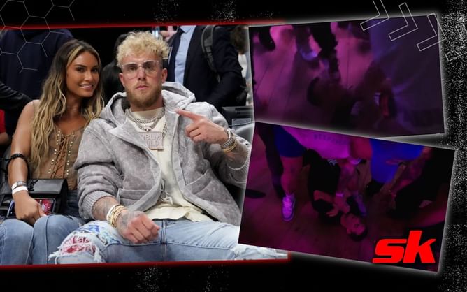 Watch: Jake Paul pranks Aaron Steinberg of the Nelk Boys by making his girlfriend flirt with him and then pretending to beat him up