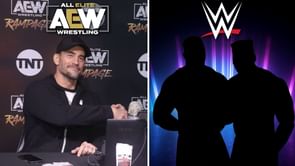 WATCH: WWE tag team parodies CM Punk's post-AEW All Out media scrum