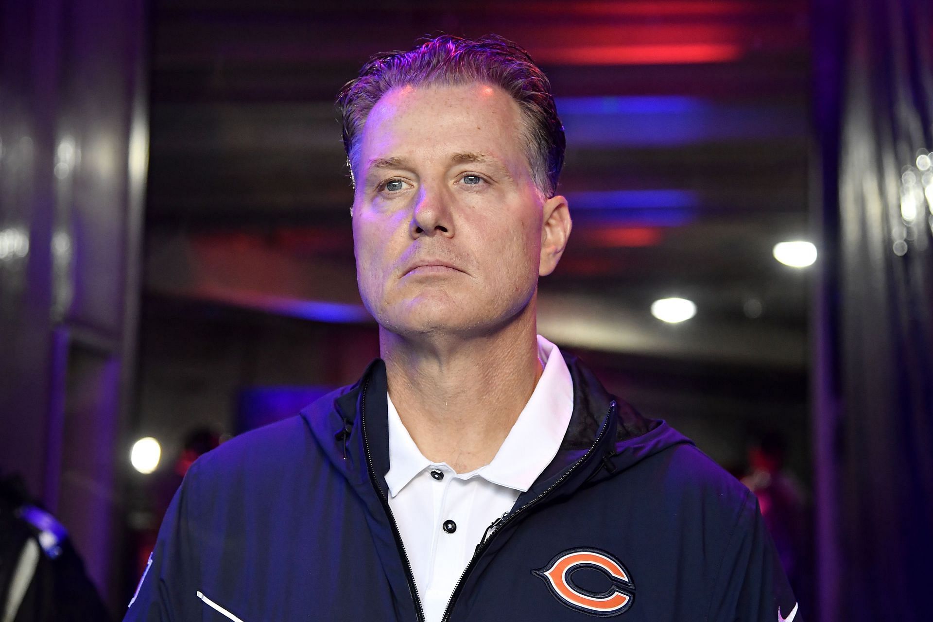 Chicago Bears head coach Matt Eberflus