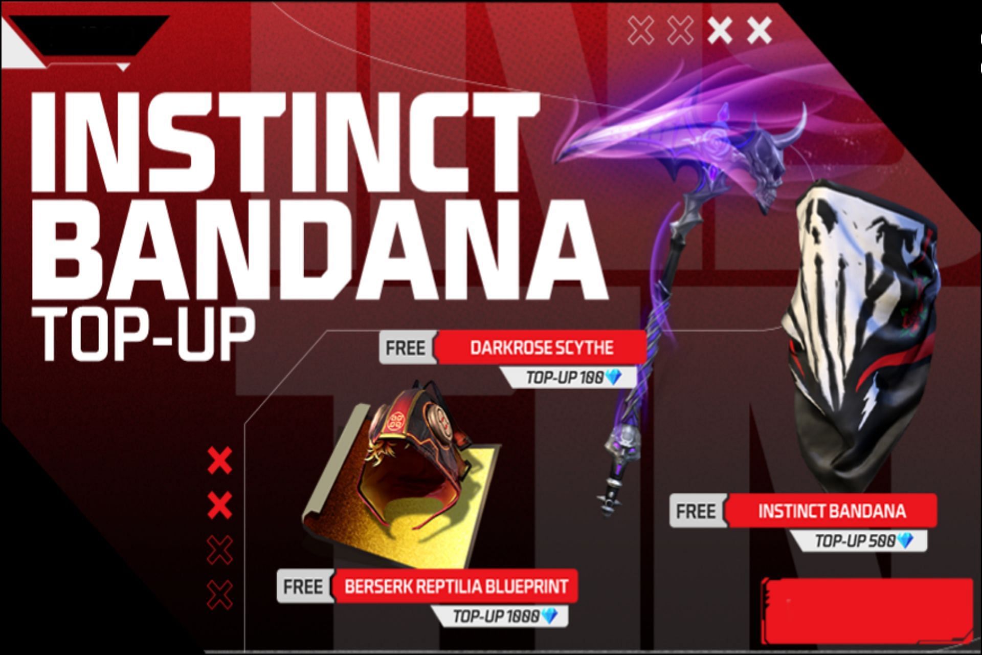 The new top-up event has started this week (Image via Garena)