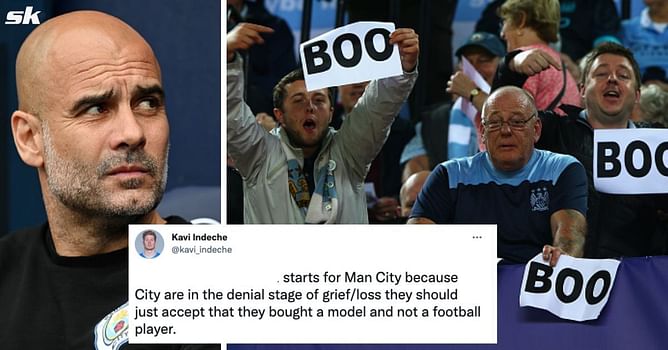 "They bought a model not a football player", "Only player I dislike in this club" - Manchester City fans frustrated as Pep Guardiola names 26-year-old star in starting XI