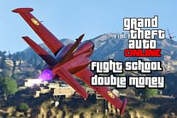 GTA Online offers 2x cash and RP bonuses on Flight School