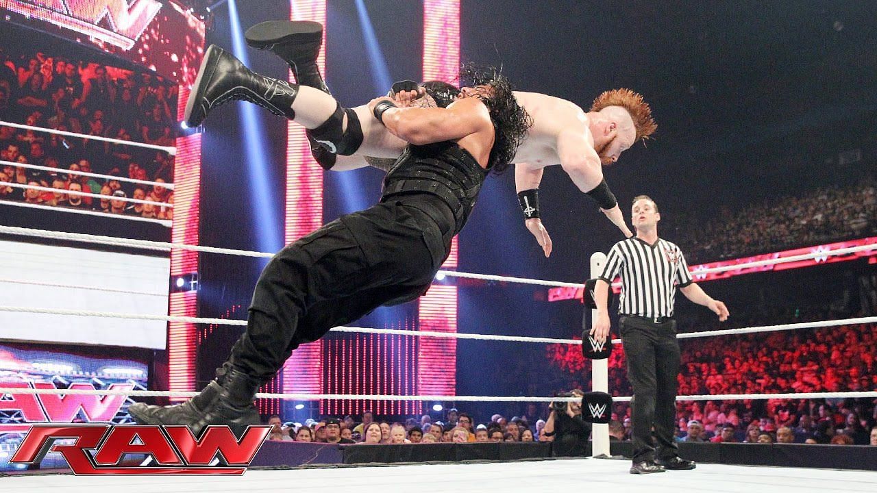 Reigns and Sheamus love a good fight