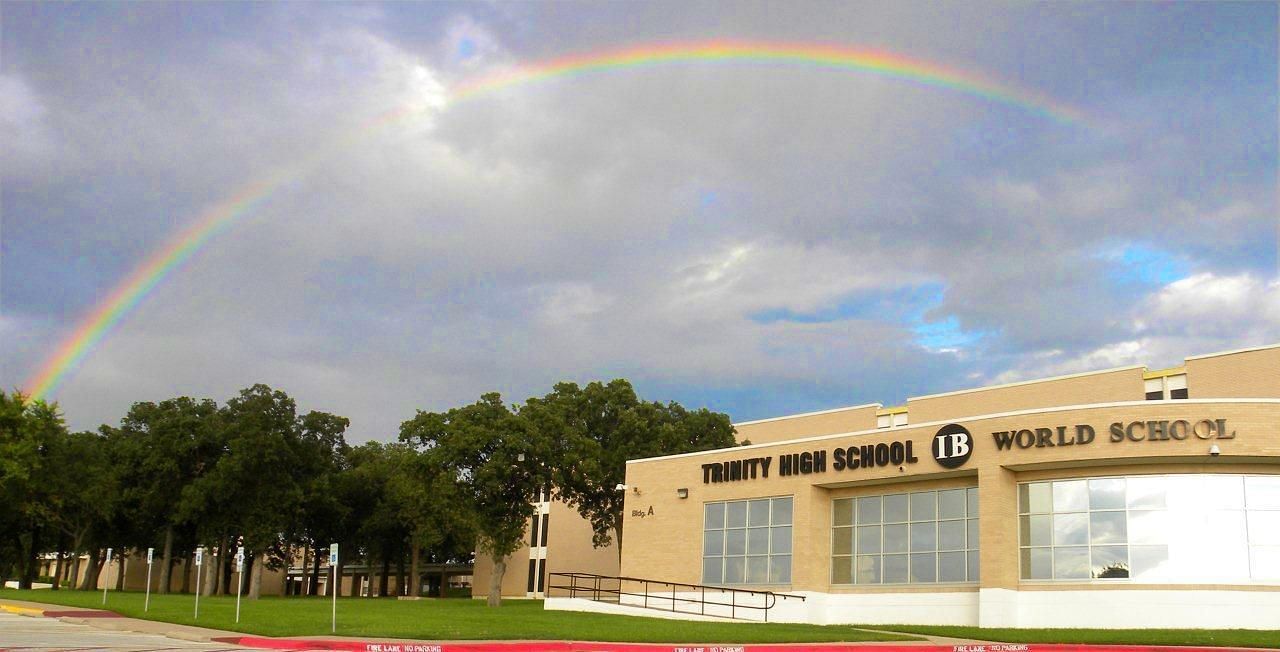 School goes into lockdown after student makes threats (via Euless Trinity High School on Facebook)