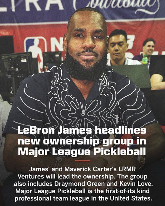 LeBron James adds to his new sports team ownership portfolio