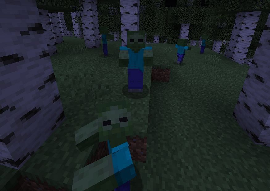 Zombie Head in Minecraft