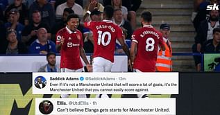 Twitter erupts as Manchester United secure hard-fought 1-0 win against Leicester City