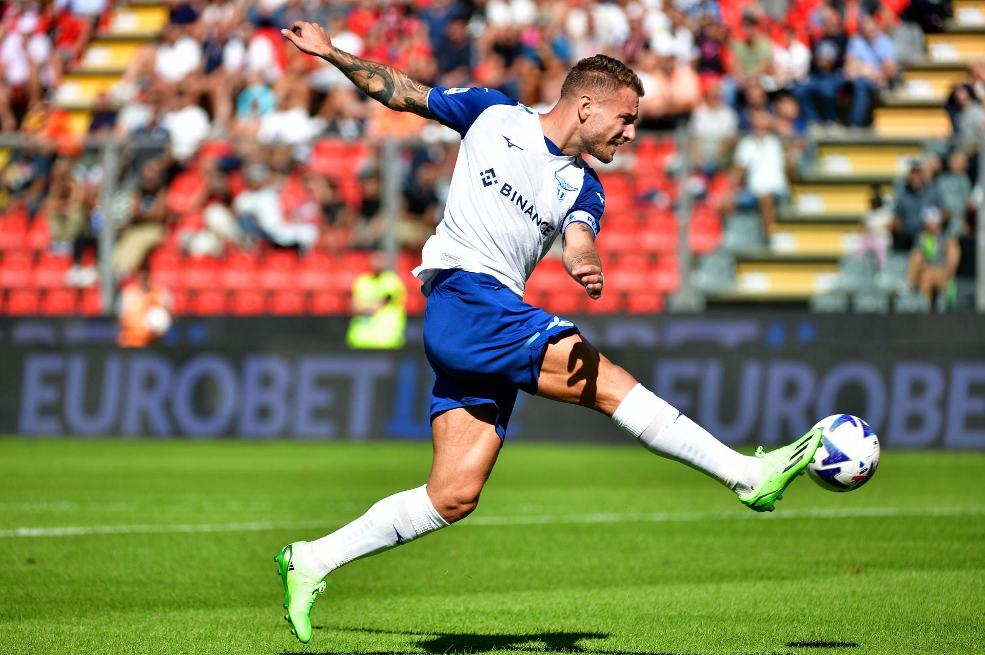 Immobile has been impressive in front of goal for Lazio