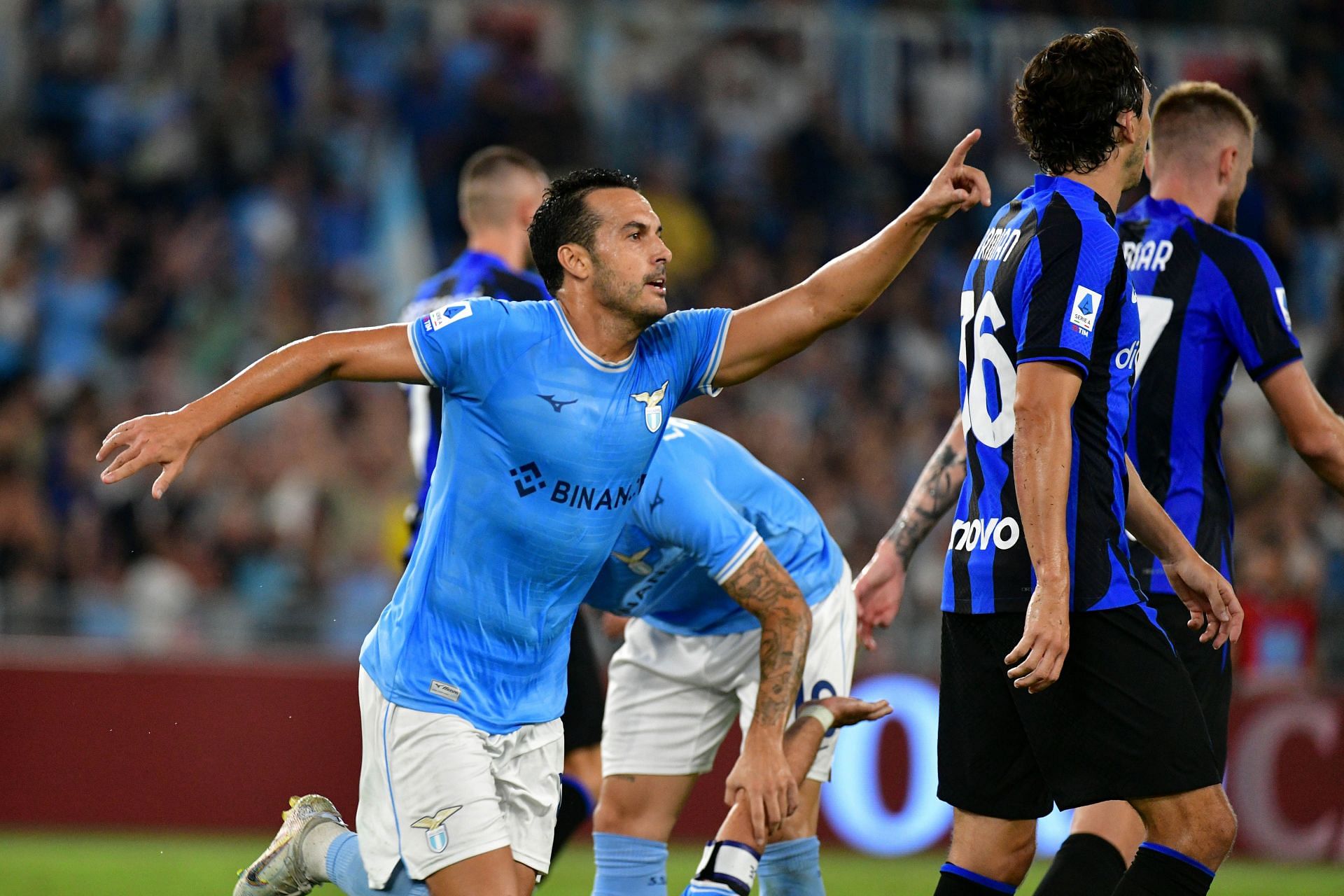 Pedro has been for impressive for Lazio
