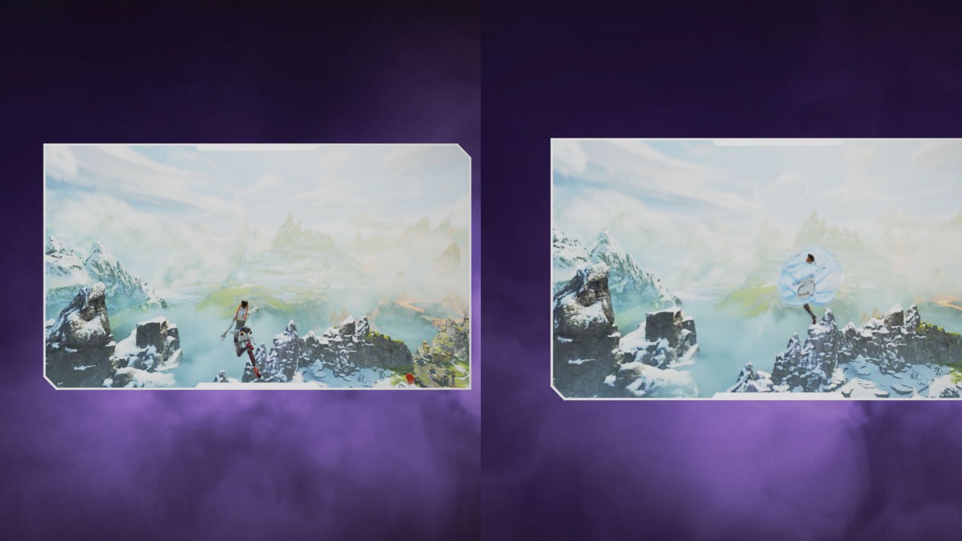 The epic Loba Skydive emote in Apex Legends (Image via EA)