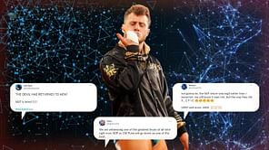 "MJF is back and he's the devil himself" - Twitter erupts in a frenzy to AEW star's return following CM Punk's brutal match at All Out pay-per-view