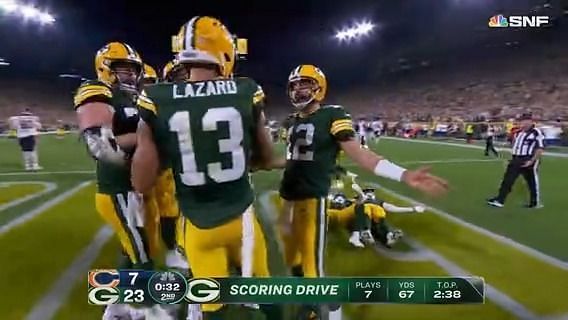 Aaron Rodgers' teammates appear to reference Packers QB's ayahuasca use in  TD celebration