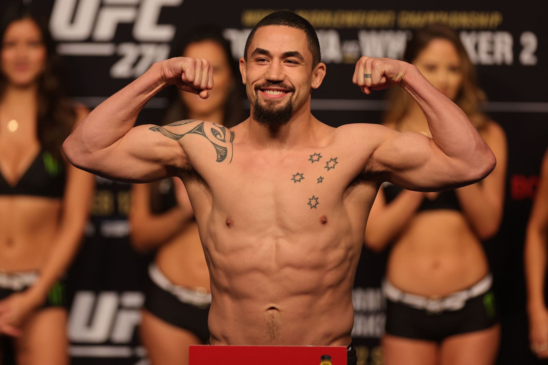 Robert Whittaker found huge success when he moved up to 185lbs