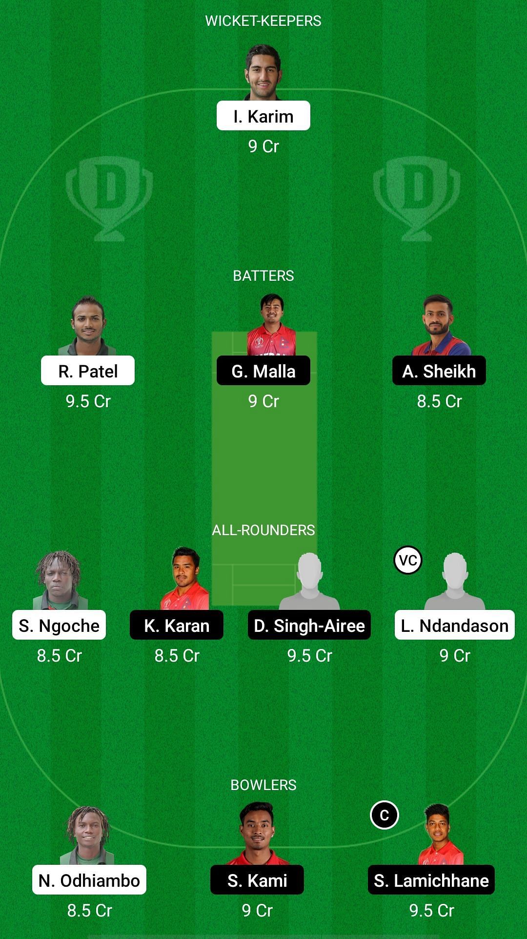 Kenya vs Nepal Dream11 Prediction