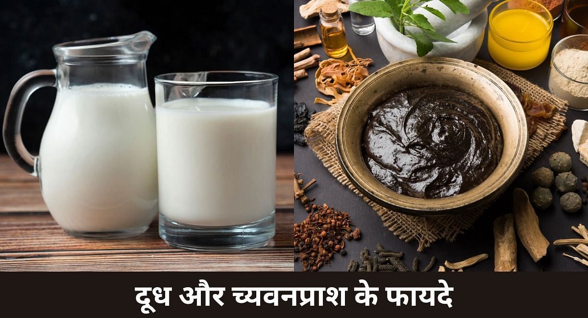 दूध और च्यवनप्राश के फायदे(फोटो-Sportskeeda hindi)