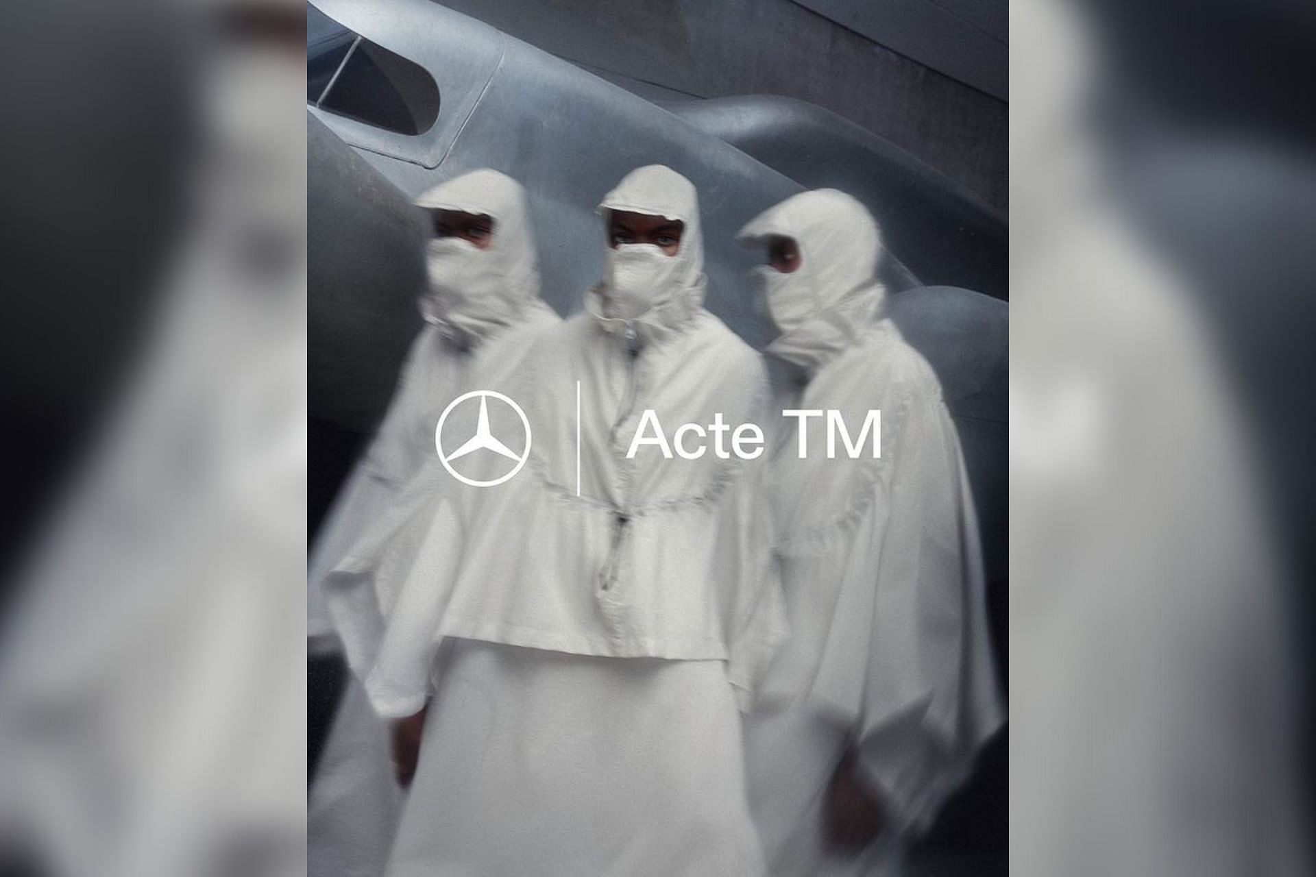Mercedes-Benz x Acte TM capsule (Image via @actetm / Instagram)