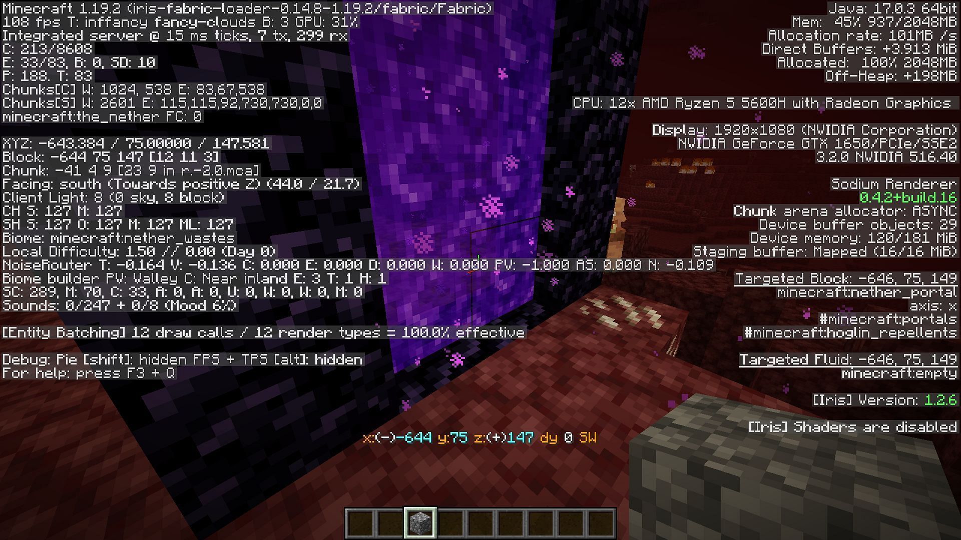 Note the coordinates of all the important locations in Minecraft (Image via Mojang)