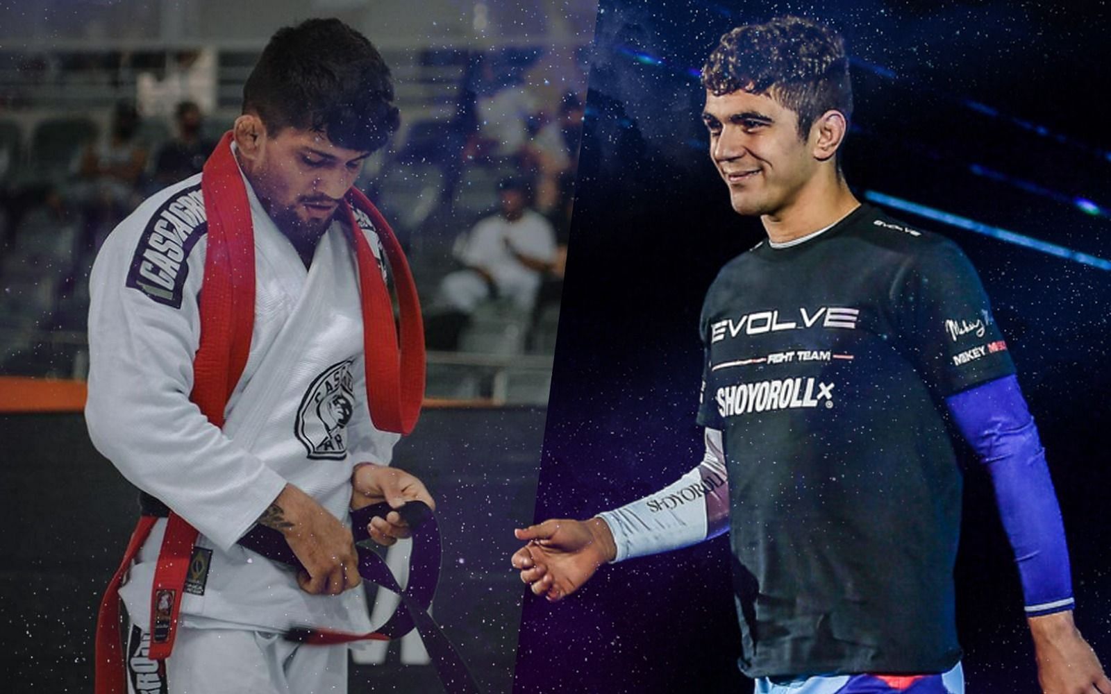 Cleber Sousa (left) and Mikey Musumeci (right) [Photo Credits: ONE Championship]