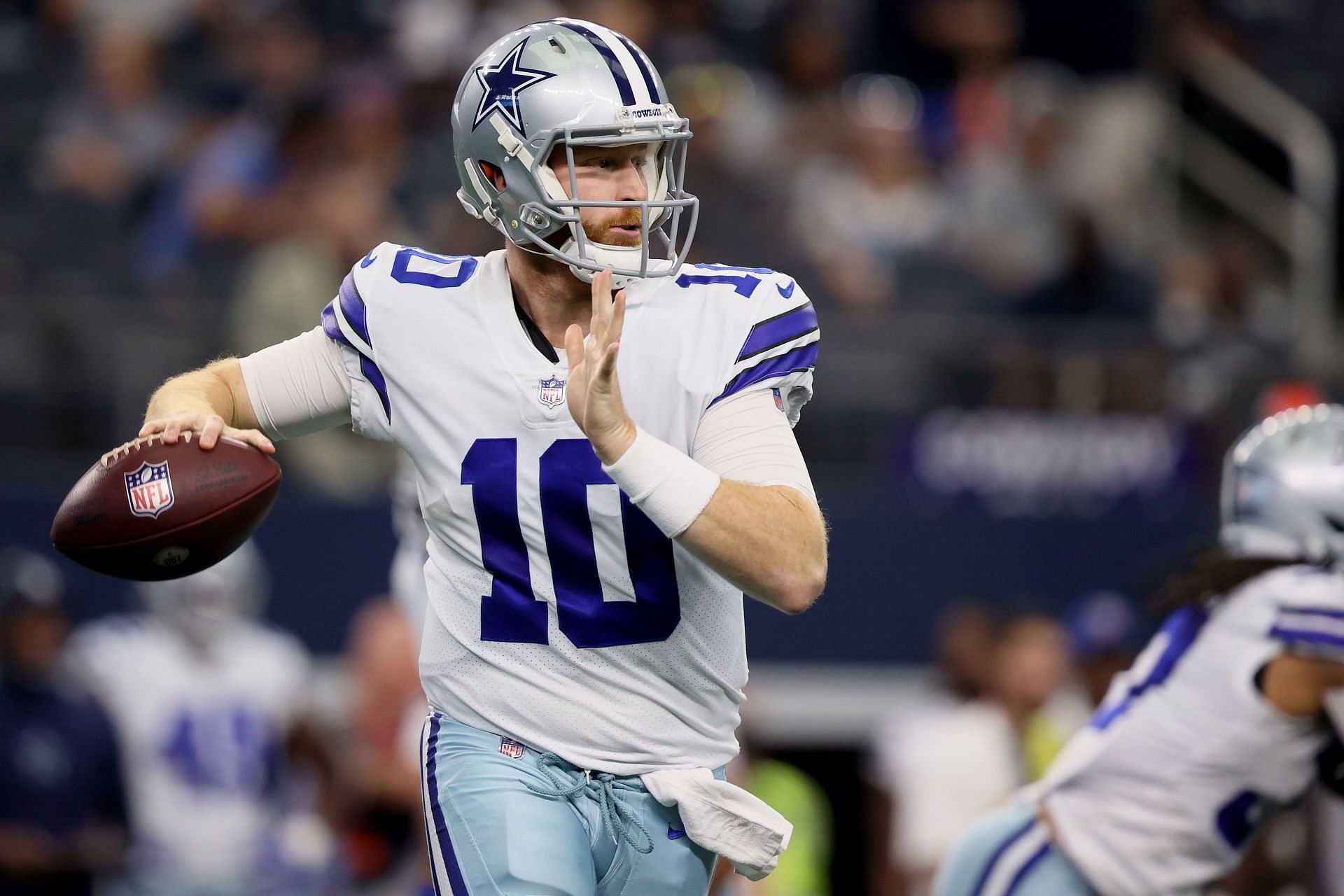 The Dallas Cowboys will have Cooper Rush under center on MNF
