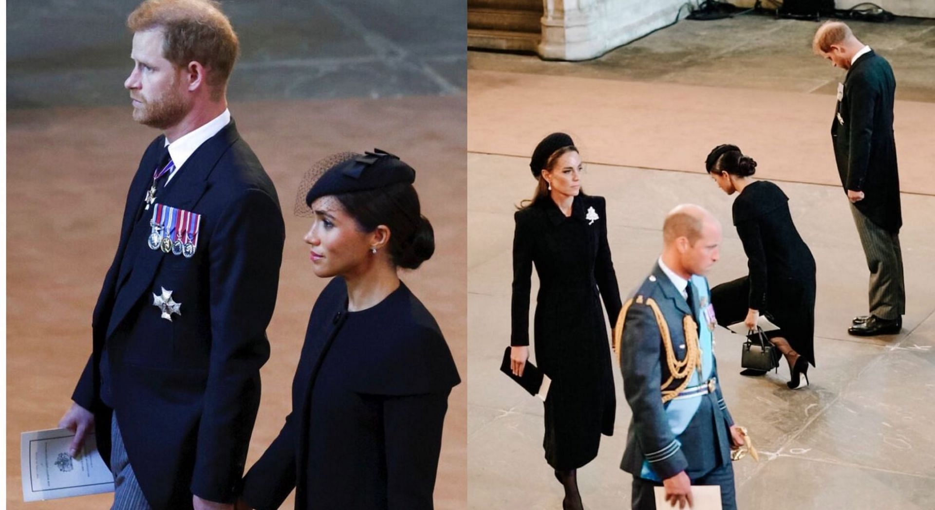 Meghan Markle wins hearts across the internet by offering perfect curtsy to the Queen (Image via Getty Images)