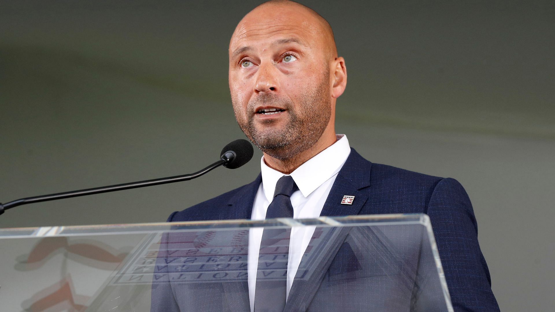 Derek Jeter Hall of Fame enshrinement: 'I wanted to make all you behind me  proud